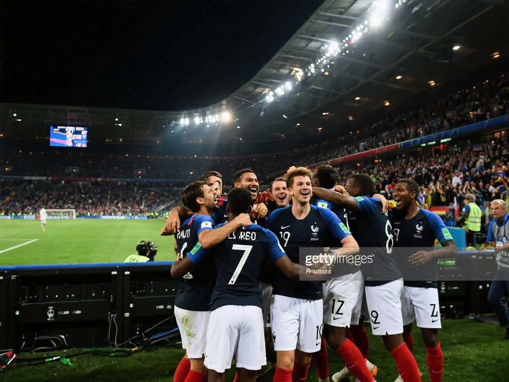 绿茵场上的法兰西风暴：世界杯3:1力克德国，荣耀加冕