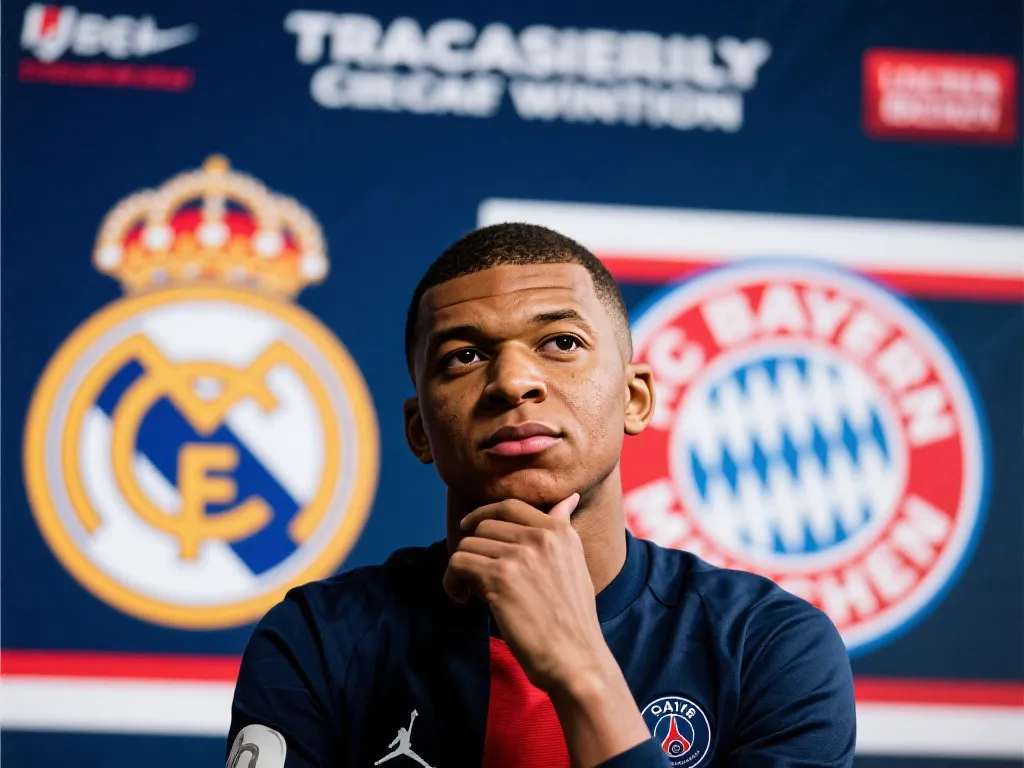 欧冠夏窗烽烟起：姆巴佩去向倒计时，皇马拜仁巨头抢人大战！