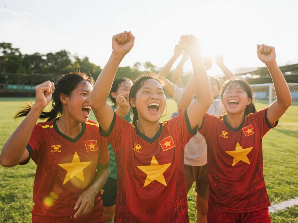 阳光下的突破：胡志明市女足直通亚洲舞台，点燃2025/26热情